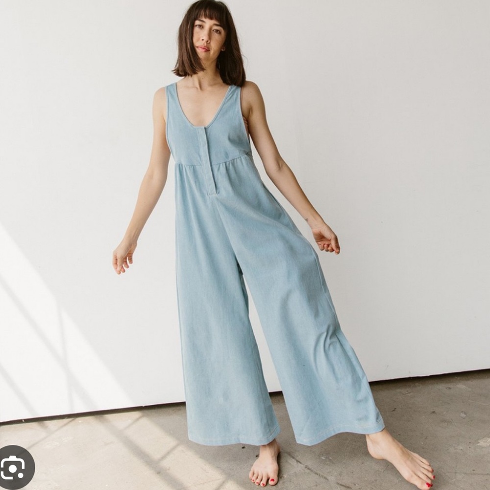 Neve and Hawk (now Longway) Sunset Jumper in cotton gauze size XS grey HTF!
